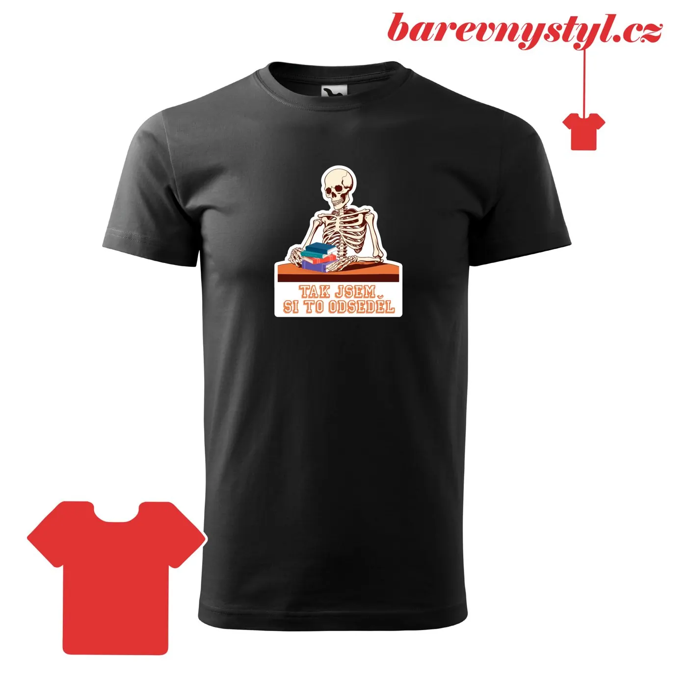 Hotový motiv školní trička: TAK JSEM TO ZVLÁDL