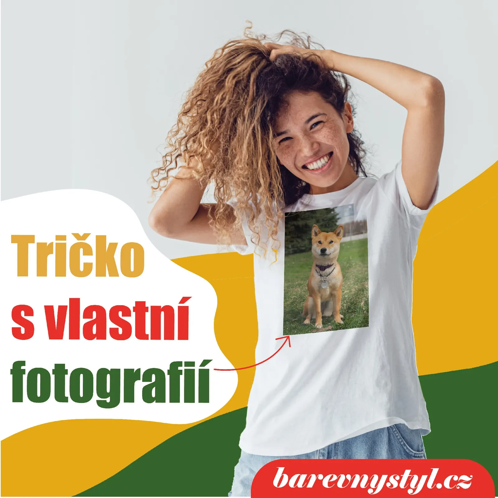Tričko s vlastní fotografií