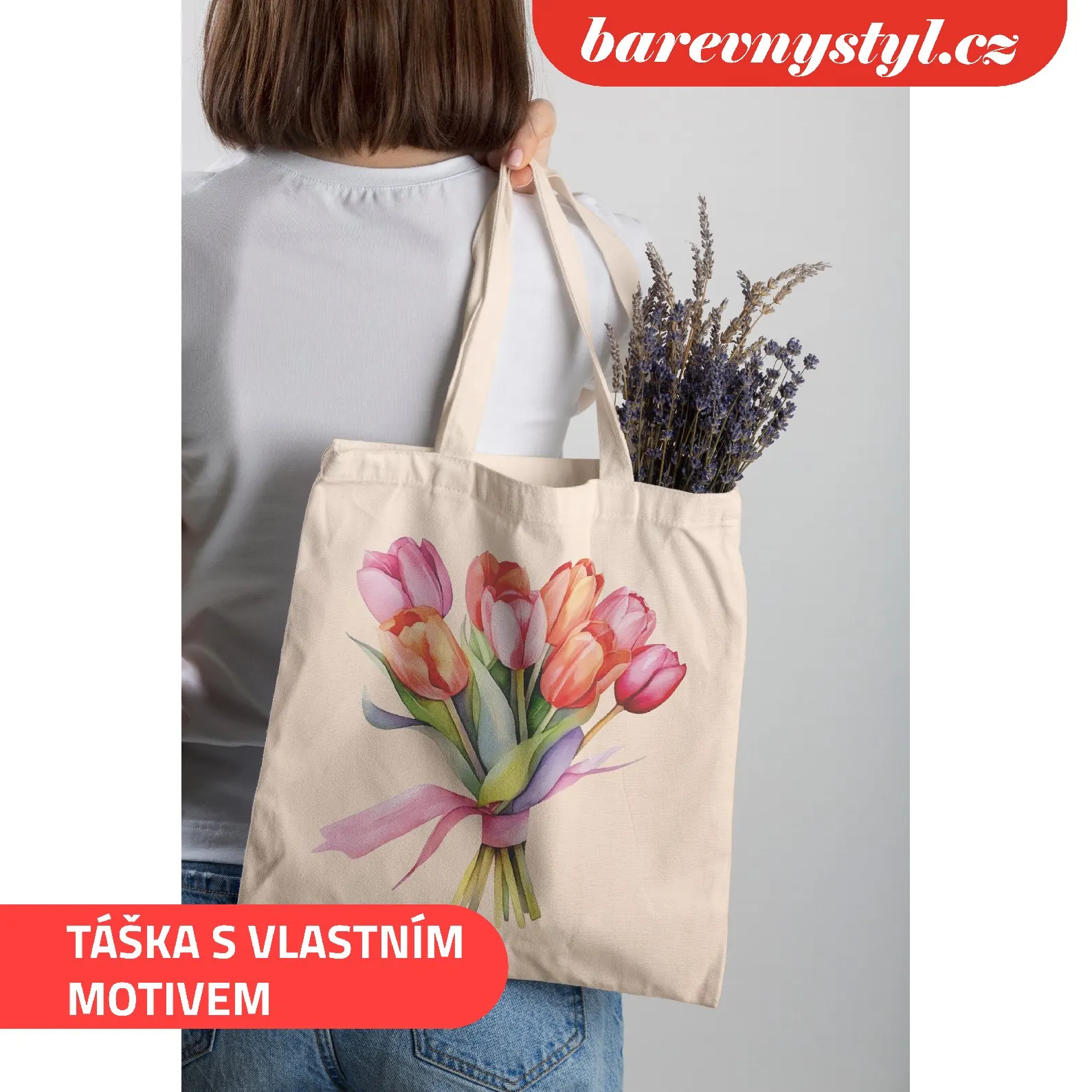 Plátěná taška s vlastním motivem